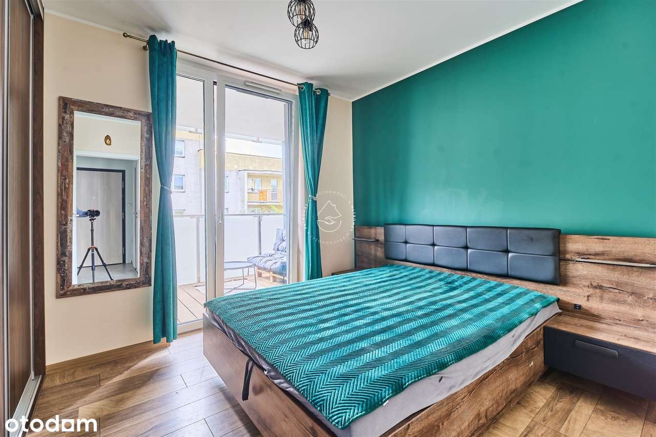 Urządzony apartament 43 m2 z pełnym wyposażeniem. - Pełny obrazek: 5/12