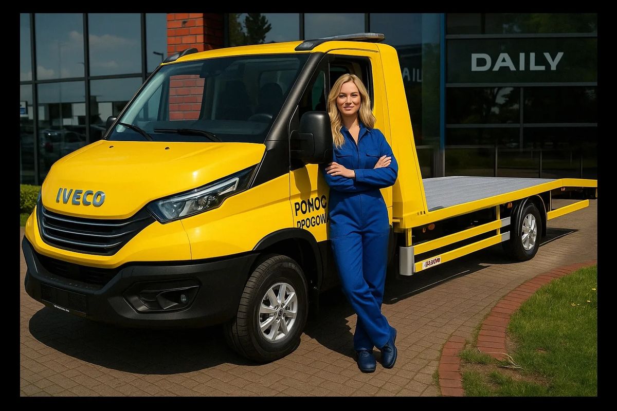 Iveco Daily 35S18A8 LAWETA POLMAR – gotowa do zadań specjalnych!