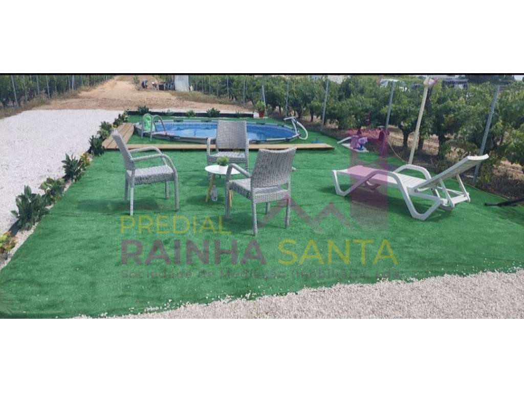 Quinta em Benfica do Ribatejo com edificação em madeira, piscina, v...-11