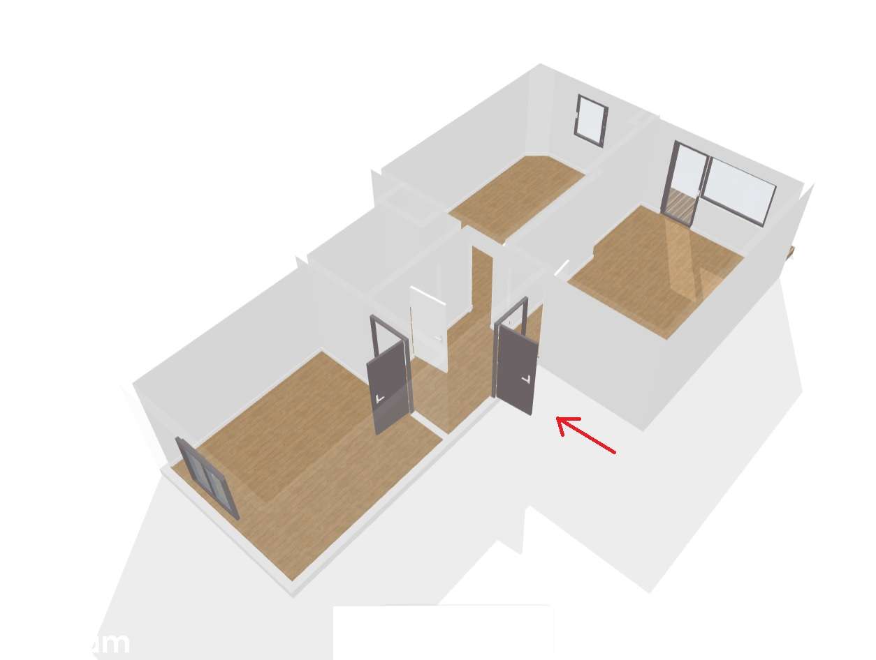 Parter 48,1m2 - 2 pokoje po remoncie ul. Kotabińskiego 11-17