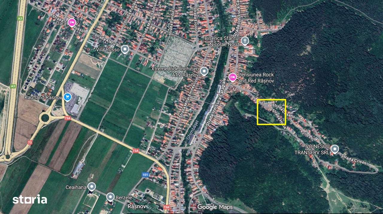 Teren rezidential Brasov – Rasnov zona de case - Imagine principală: 4/4