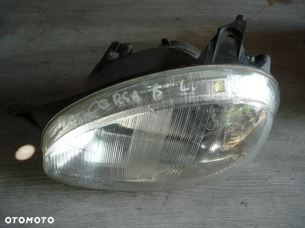 OPEL CORSA B COMBO LAMPA REFLEKTOR LEWY PRZÓD PRZEDNIA LEWA - 5