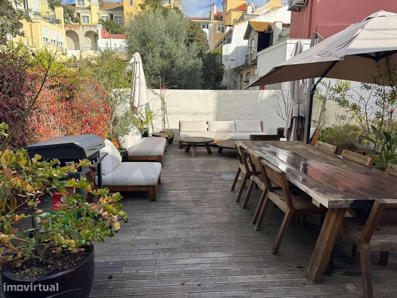 T2 Moderno com Terraço de 70m2 e Estacionamento na Estrela - Grande imagem: 4/47