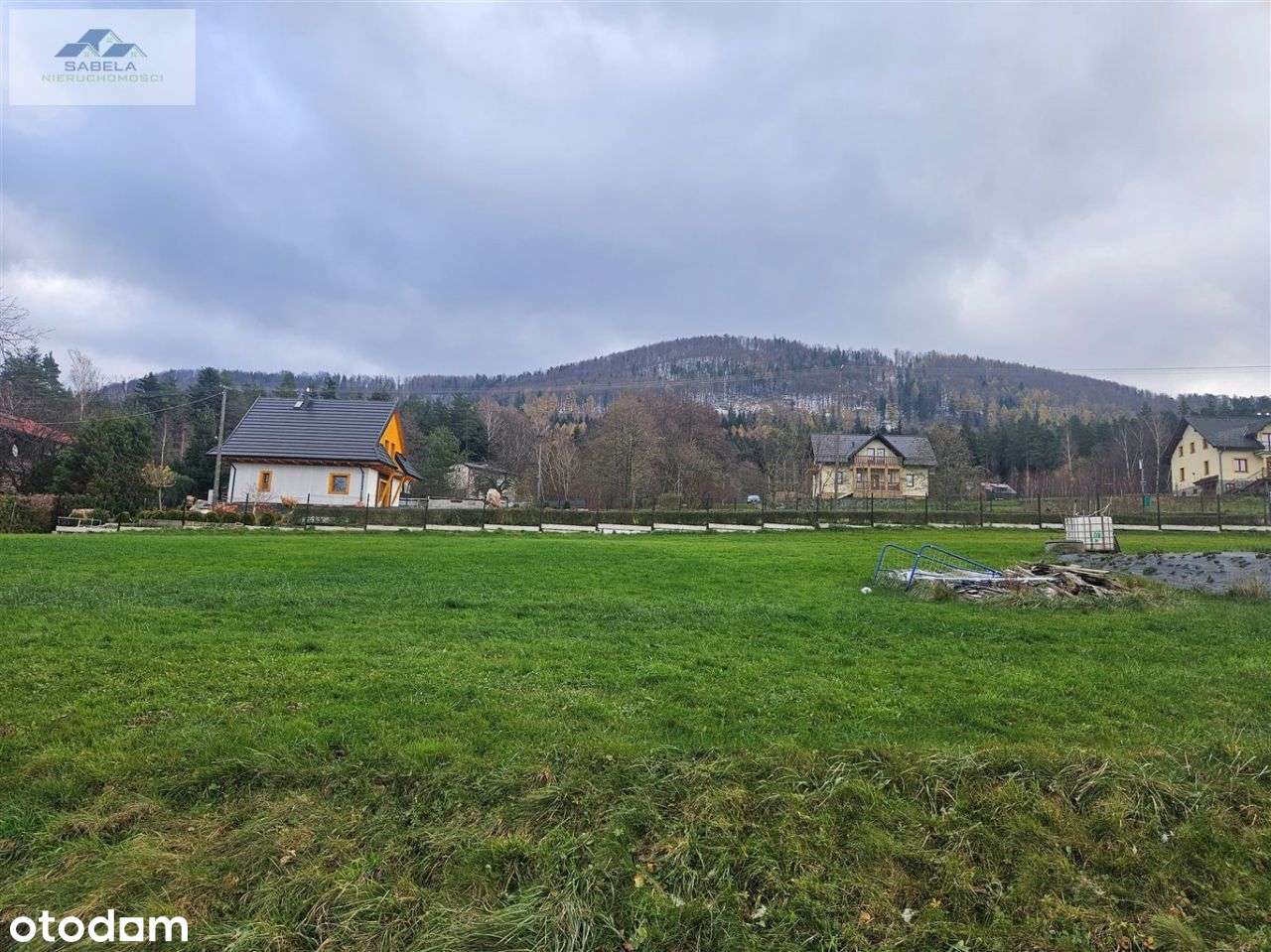 Widok, pozwolenie na budowę,  media przyłączone,  ogrodzenie!-6