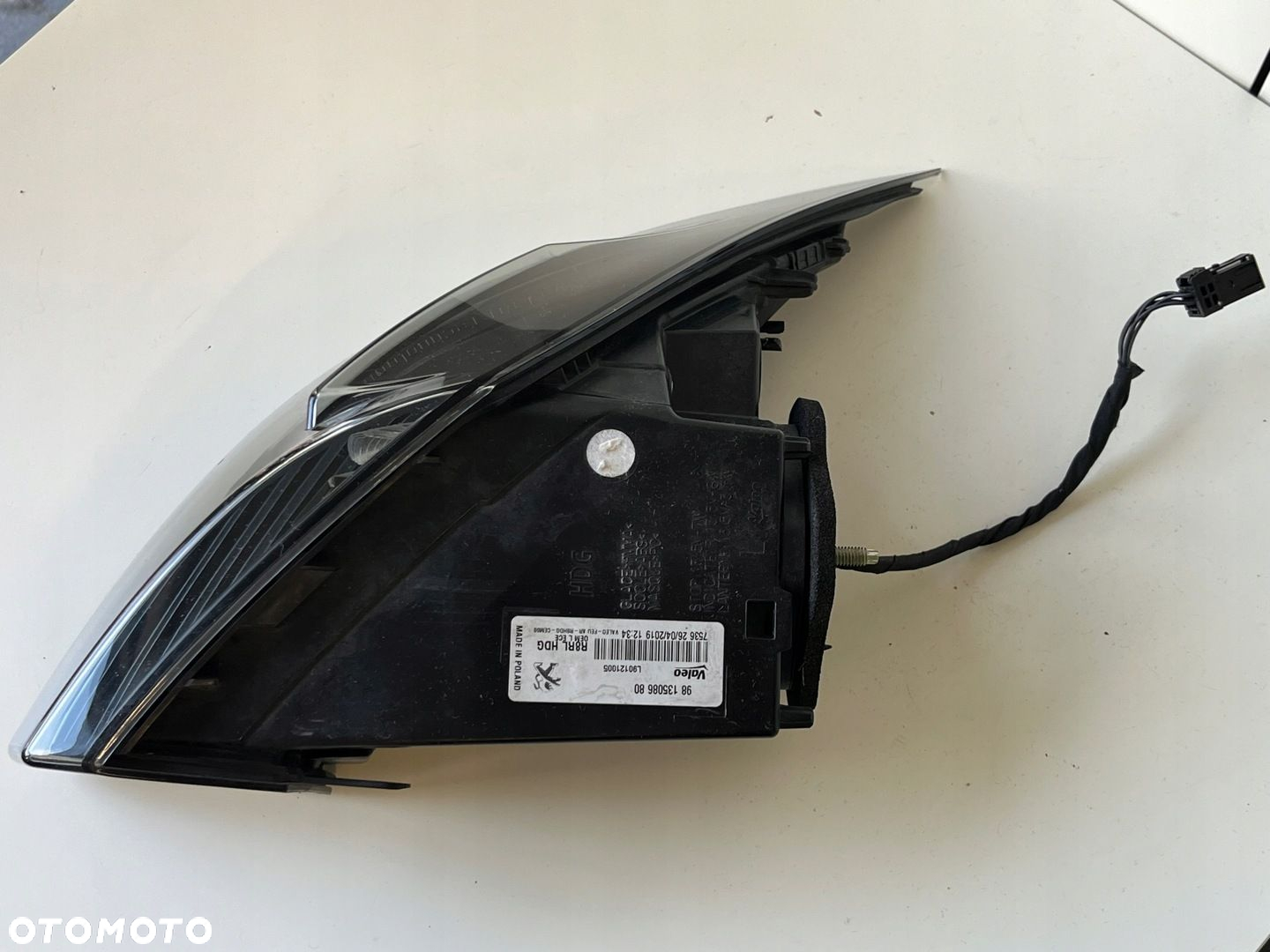 Lampa lewa tylna PEUGEOT 508 II 2 czarna LED - 3