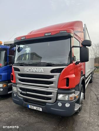 Scania P280 6X2 23E palety Chłodnia ThermoKing Podwojny + winda - 18