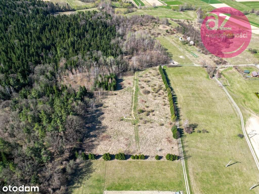 6 działek budowlanych w Stróżówce po 24a-17