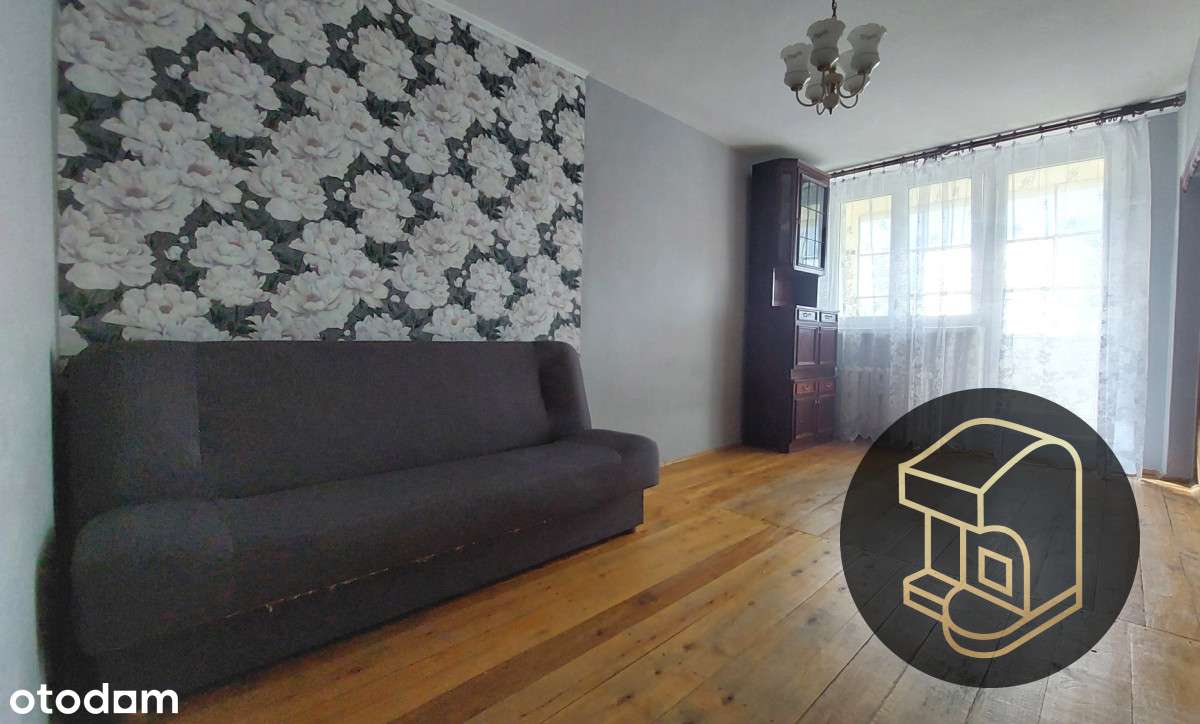 Duże 2 pok [ 50m2 ] - osobna kuchnia, balkon. Parking.  Świetna cena !-1