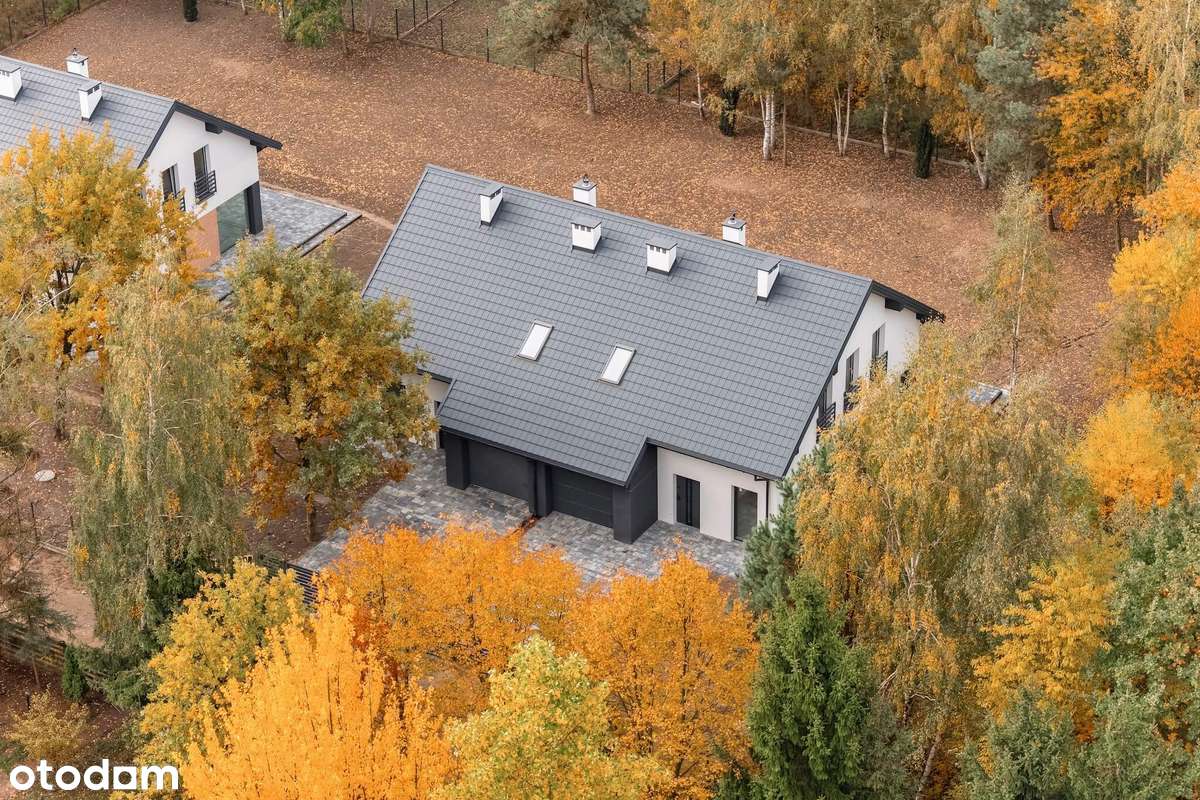 Nowy DOM z panoramicznymi oknami i garażem | Pośród Lasu | Blisko S8-15