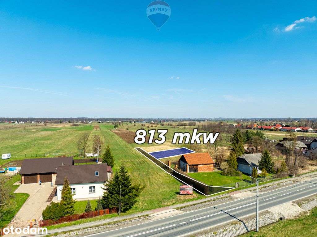 Kształtna działka budowlana - Zabierzów Bocheński - Pełny obrazek: 2/14