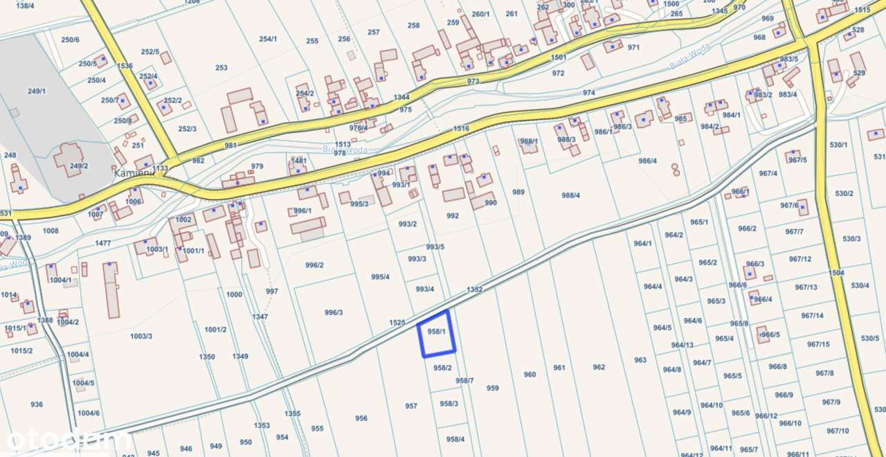 Działka budowlana 1082 m² w Kamienicy – uzbrojona, gotowa pod zabudowę-5