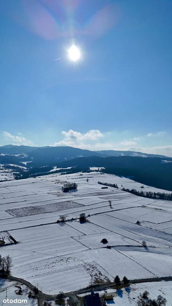 Duża działka budowlana w  SERCU BESKIDÓW-OLSZÓWKA, gmina Mszana Dolna-9