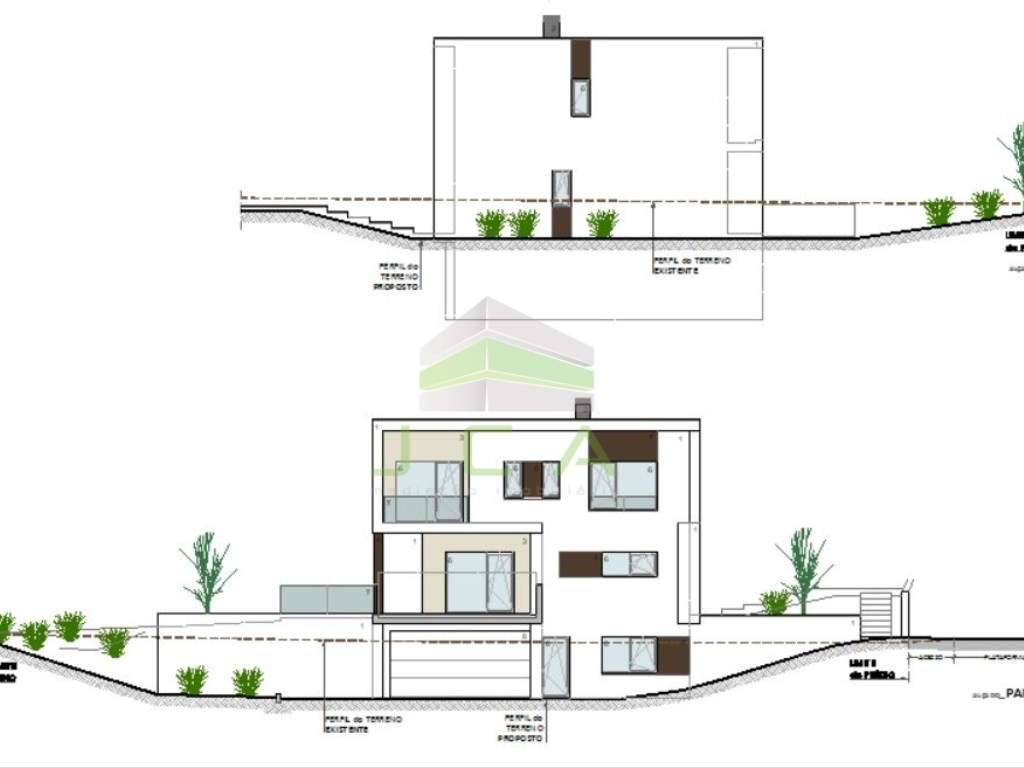 Terreno para construção 2 moradias + parcela de 1200m2 - Grande imagem: 5/9