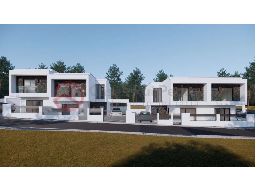 Moradia geminada T4 de dois pisos, com piscina - Grande imagem: 4/34