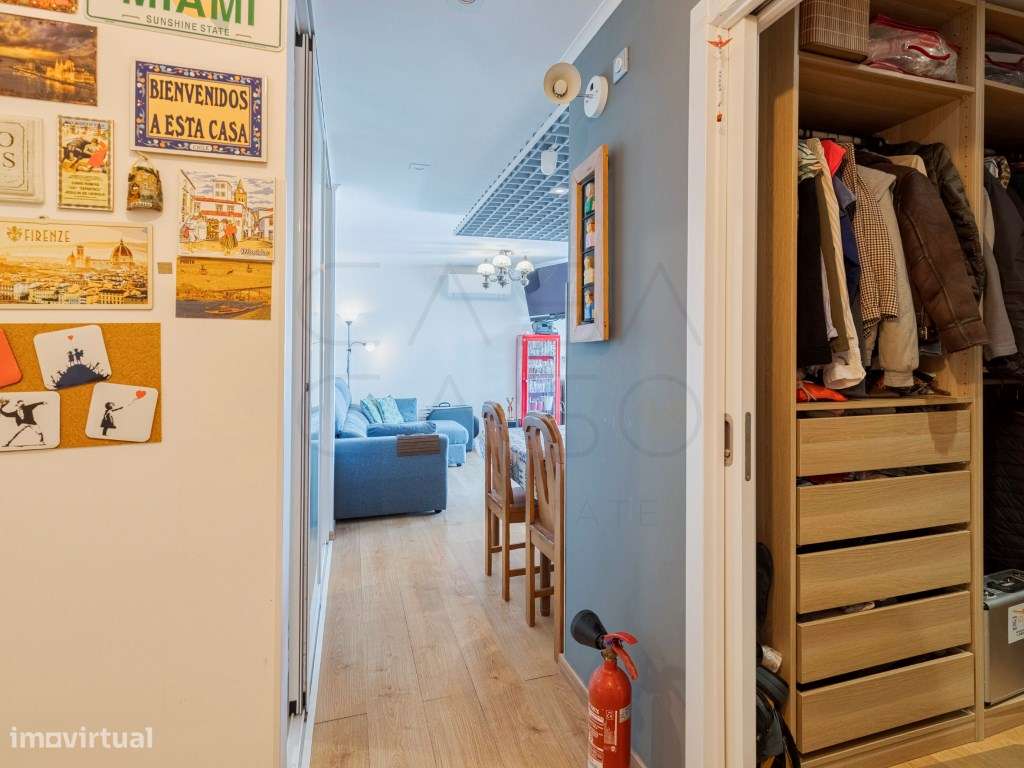 Apartamento T1 na Aranguês com vista única sobre o rio e cidade!-18