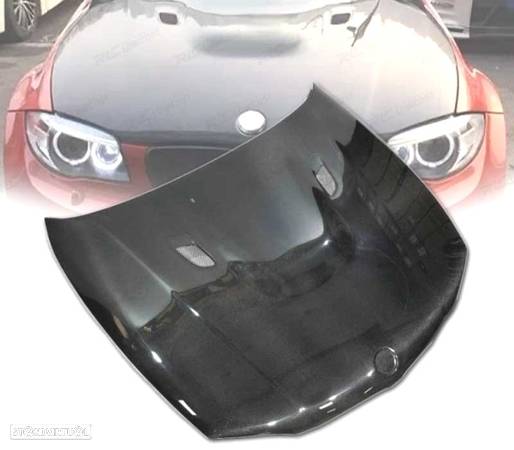 CAPÔ PARA BMW E81 E82 E87 E88 LOOK M3 07- CARBONO - 1