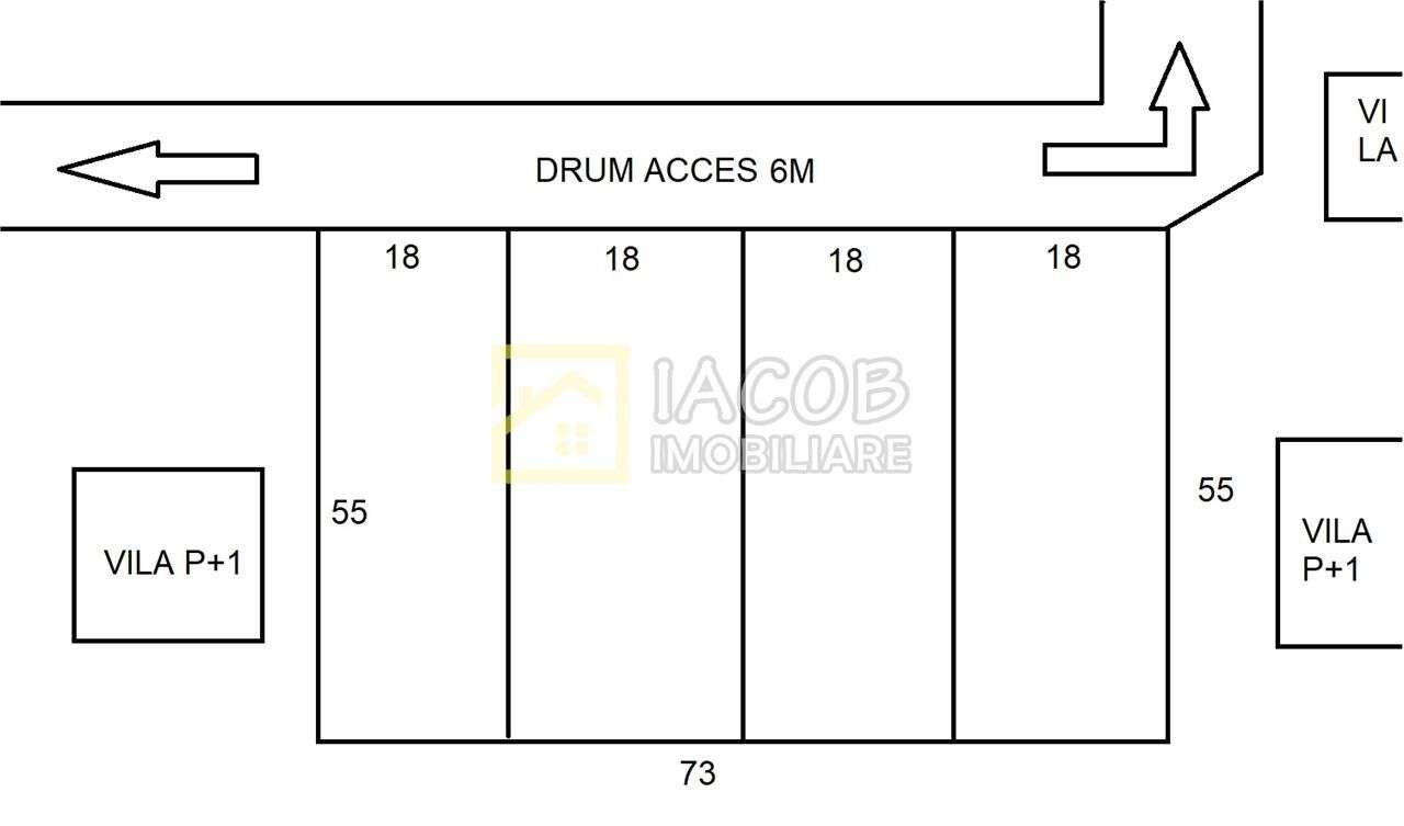 4162 mp teren parcelabil in loturi de 1000 mp, Dumbrava Itesti - Imagine principală: 2/2