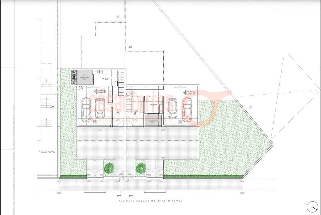 Terreno 1.118 m2 com Projeto Aprovado para 2 Moradias | Serzedo e Pero-5