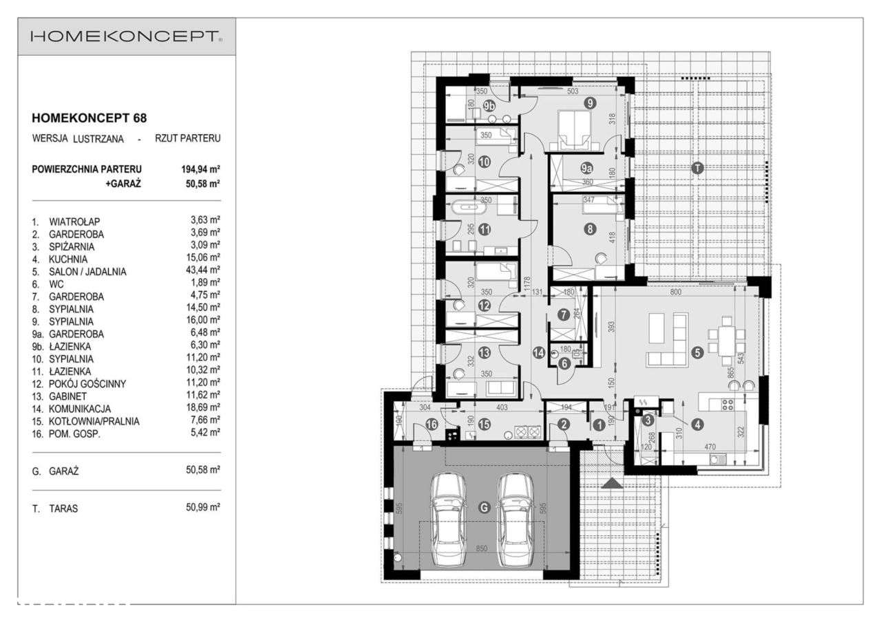 Piękna willa Homekoncept 86 Ustroń, działka 16a.-5