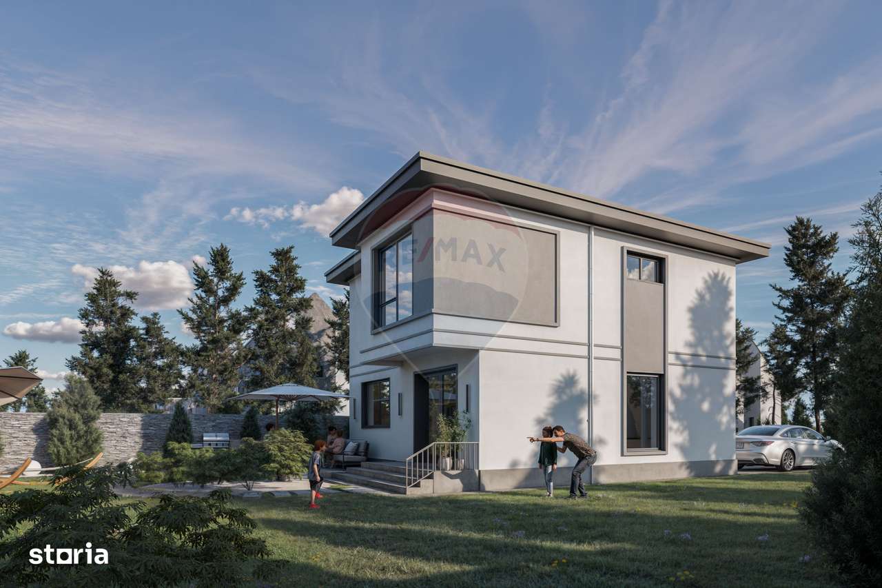 VILA JOY - Casa individuala noua, 4 camere, teren de 430 mp - Imagine principală: 2/19