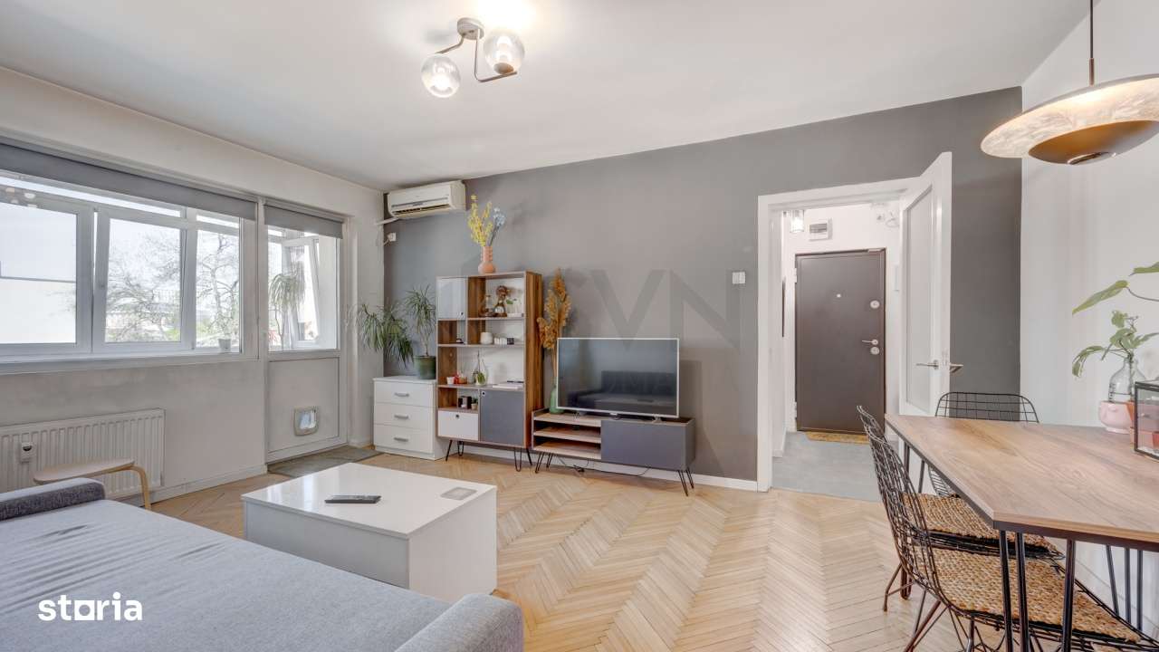 Apartament 2 camere l Renovat l Vedere Spate