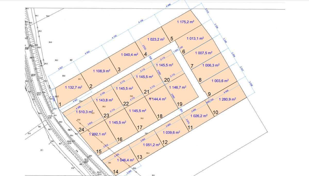 Działka budowlana Medyny, Warmińska, z decyzją o warunkach zabudowy-1