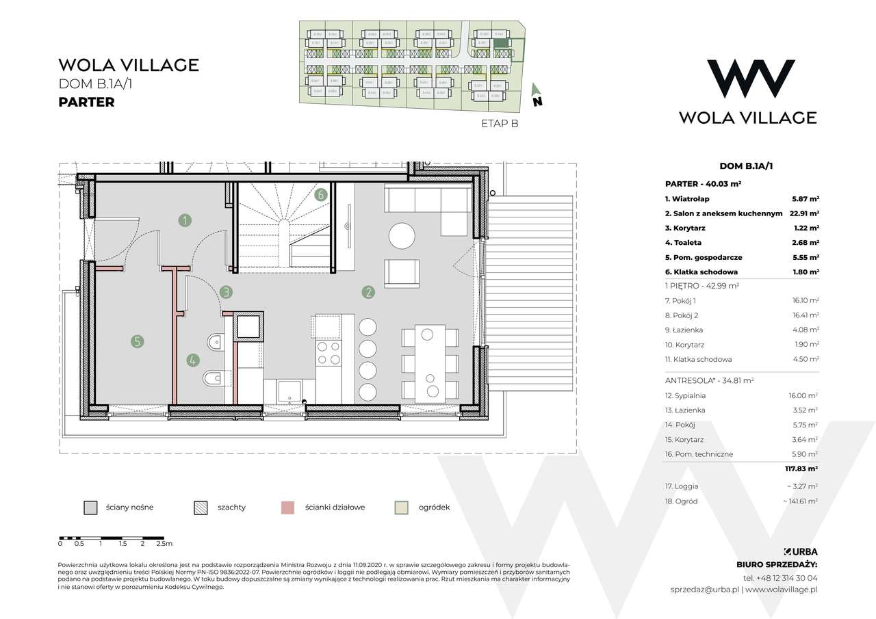 4-pokojowy dom 117m2 + ogródek Bezpośrednio - Pełny obrazek: 2/7