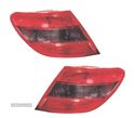 FAROLINS PARA MERCEDES CLASSE C W204 BERLINA 07-10 FUMADO VERMELHO - 1