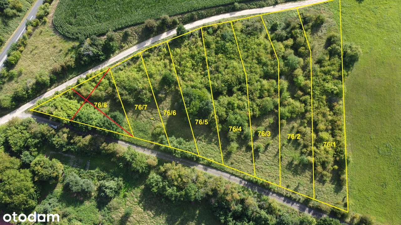 Działki budowlane ze ślicznym widokiem na jezioro i warunkami zabudowy-18