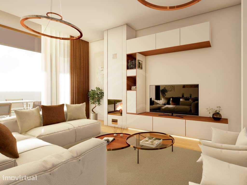 Moradias Bi-Familiar T3 com piscina em Tortosendo - Grande imagem: 3/47