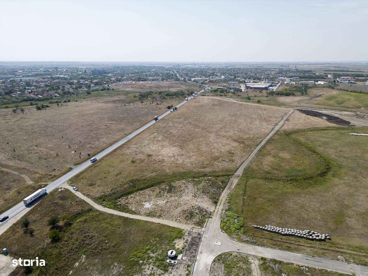 TEREN INTRAVILAN CENT NORD ARAD KM 548+273 PUZ APR - Imagine principală: 5/8