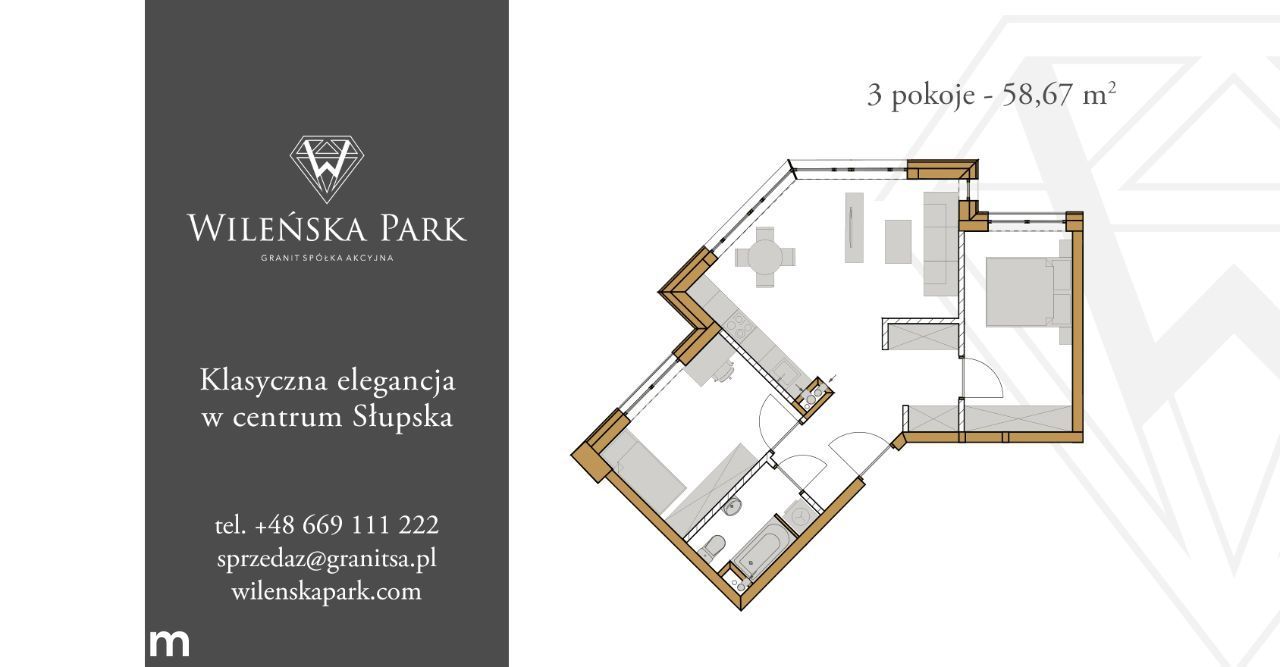 Wileńska Park |F7|3 pokoje