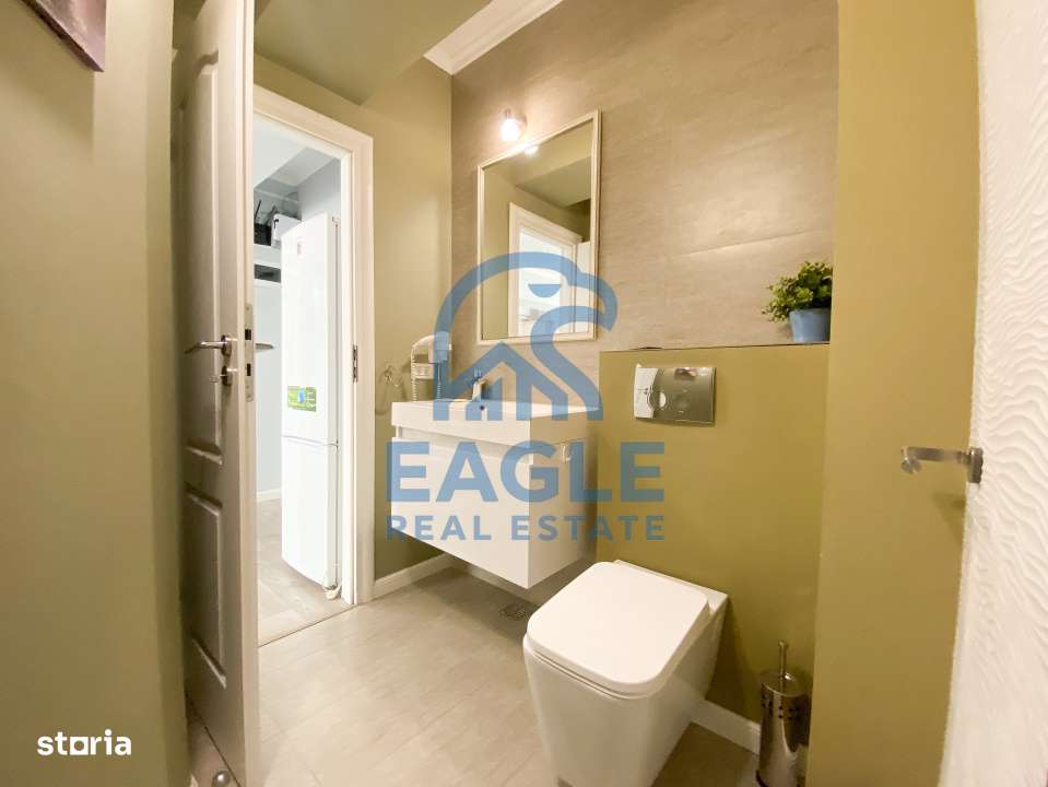 Mamaia Central - 2 Camere modern, balcon si vedere la Lac-13