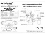 Kit amortecedor Direção, SUZUKI GSXR 1000 2009 - 2016 - 3