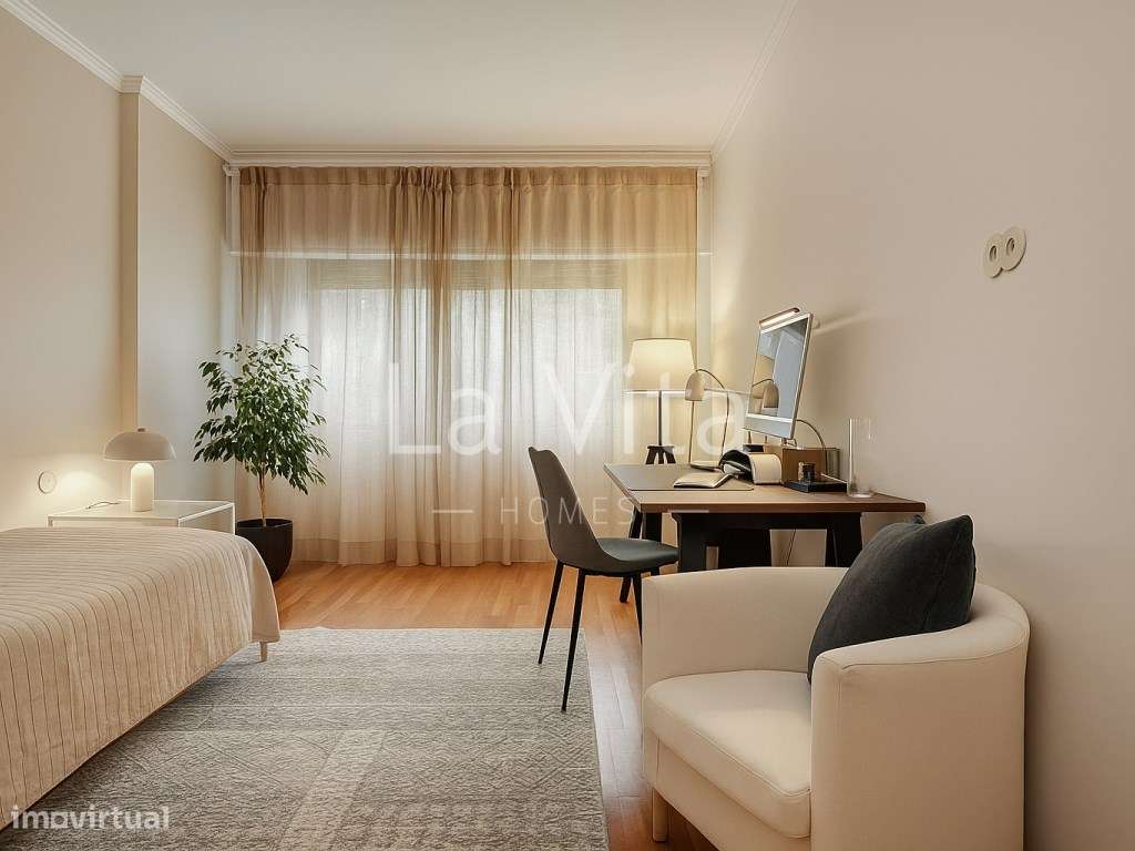 Apartamento T3, totalmente remodelado, no Bairro do Rosário em Casc...-14