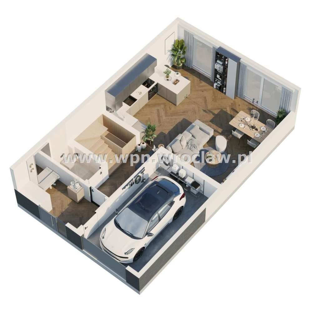 Nowy duży bliźniak 150m, garaż, ogród, Smart Home - Pełny obrazek: 5/11