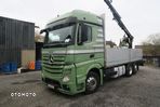 Mercedes-Benz Actros 2545 / skrzynia 6,65m / 6x2 / + HDS ATLAS 129.3 - 3