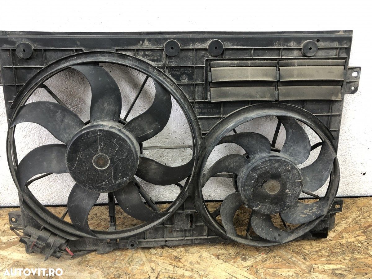 Electroventilator cu releu VW Passat B7 2.0TDI DSG - 1