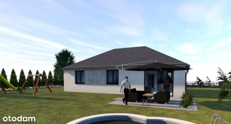 Zbrudzewo Dom wolnostojący 80m2 NA DZIAŁCE 400m2, ul. Agatowa 2 - Pełny obrazek: 4/6