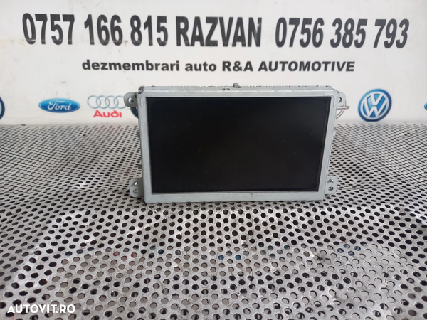 Display Navigatie Audi Q7 4L An 2006-2007-2008-2009-2010-2011-2012-2013-2014-2015-2016 Cod 4F0919603B Dezmembrez - Dezmembrari Arad - 3