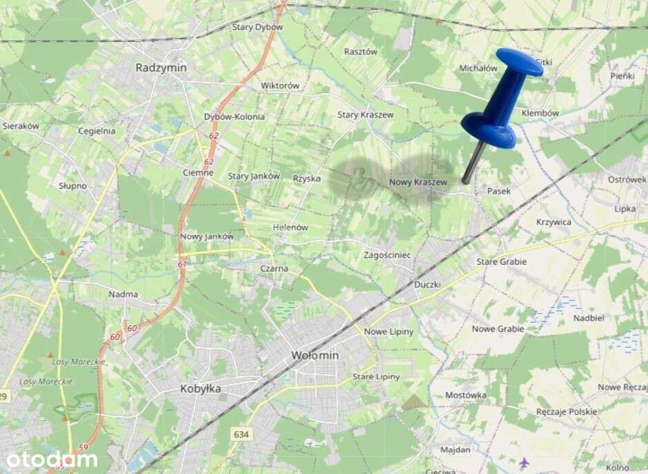 Dobczyn. Urokliwa działka budowlana 1,5 km od PKP. - Pełny obrazek: 5/6