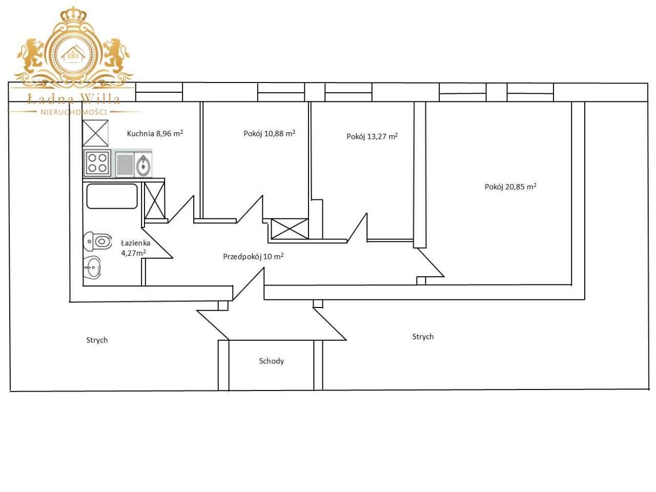 Okazja/68M2/3 Pok/Ul Chłodna/Metro/-1