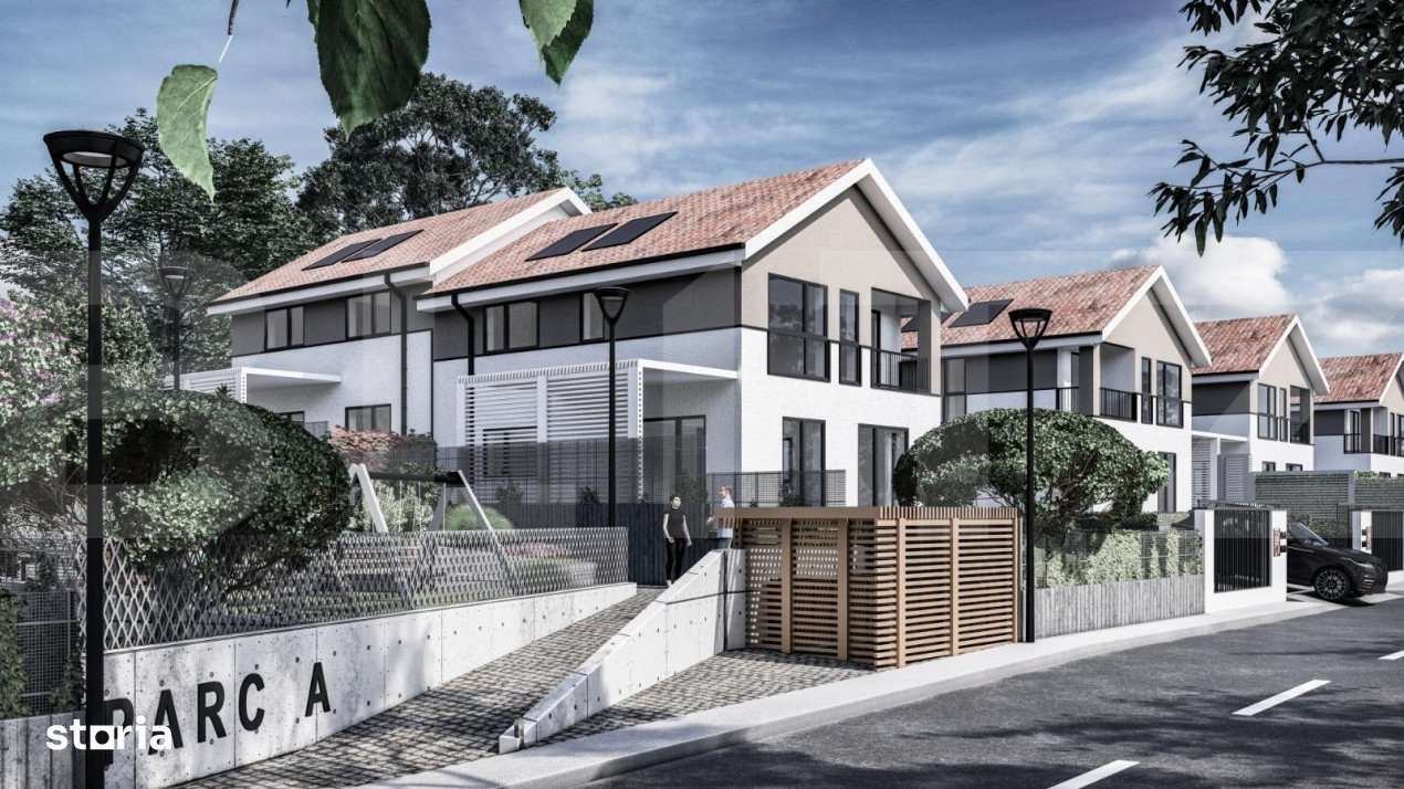 Ansamblu rezidential  cu case tip Duplex de 118mp pe Valea Chintaului - Imagine principală: 3/11