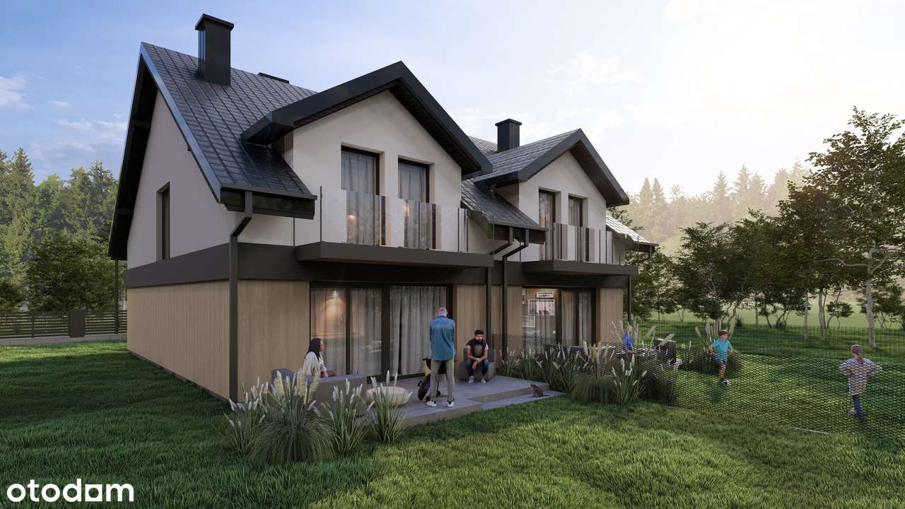 GOTOWE - Nowoczesny dom 5 pokoi z garażem na przedmieściach - Pełny obrazek: 2/5