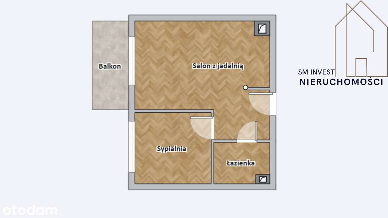 Nowoczesne, 2-pokojowe mieszkanie z balkonem z miejscem postojowym-11
