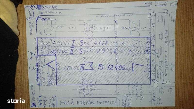 19.589mp Intravilan arabil Ploiesti Cartier Vest - "M. Apostol" - A3 - Imagine principală: 4/4