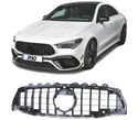 GRELHA FRONTAL MB CLA C118 19- AMG LOOK PRETO BRILHANTE - 1