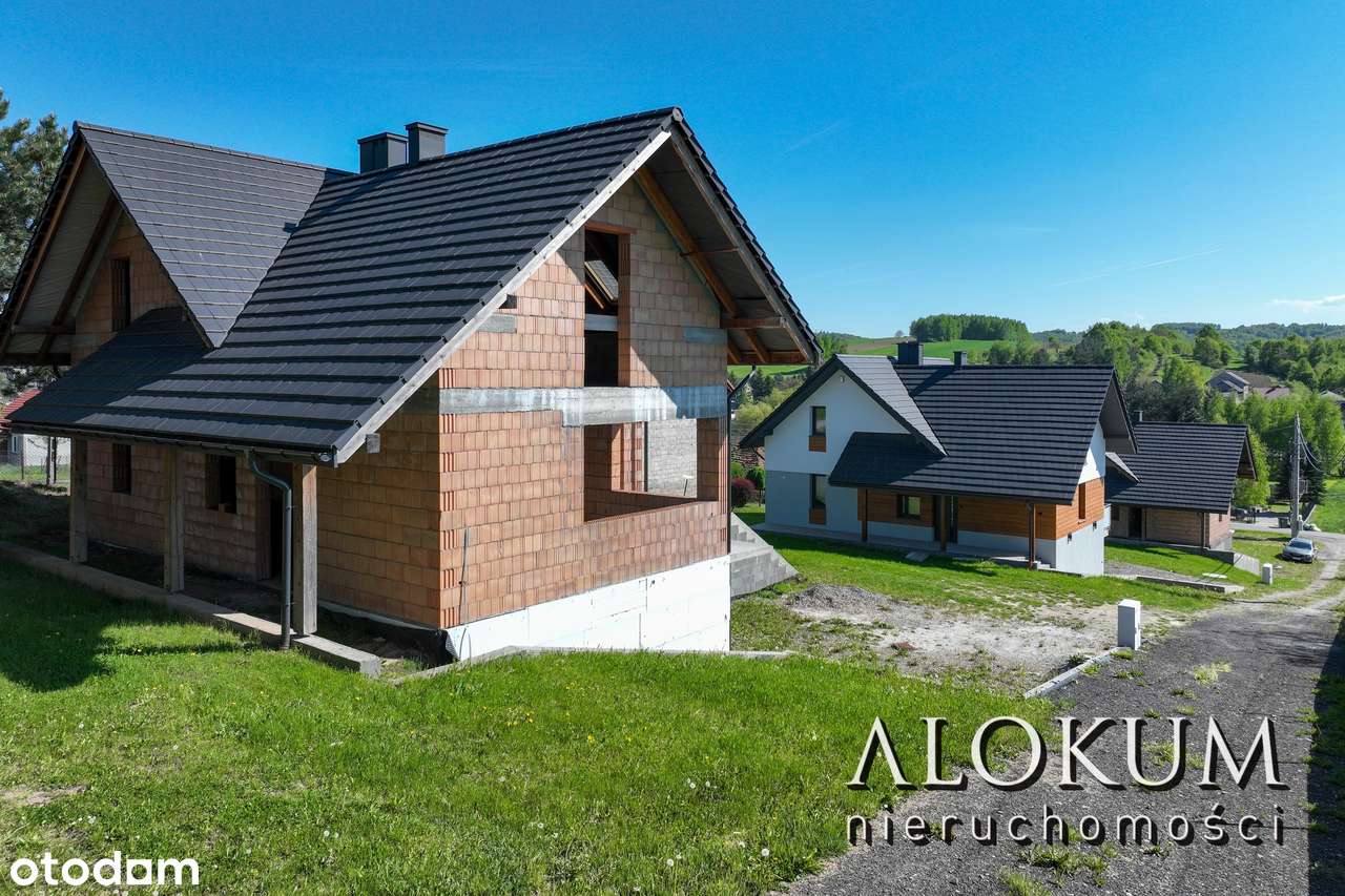 Przestronne domy z tarasem południowym Łapczyca. - Pełny obrazek: 5/17