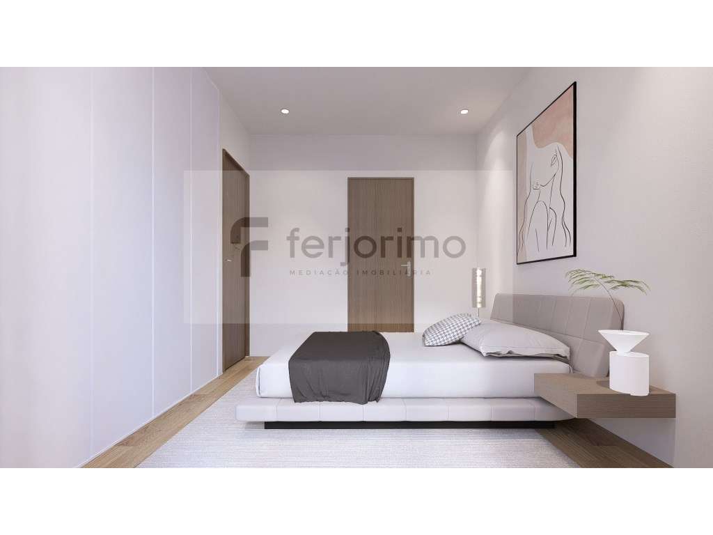 Andar Moradia Tipo T2 com moveis de cozinha, roupeiros forrados e d...-15