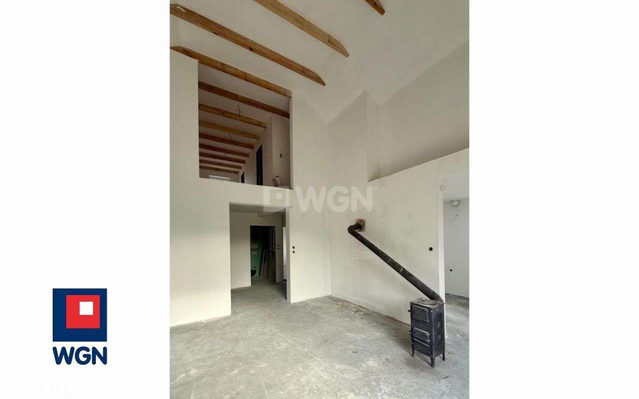 Dom szkieletowy z antresolą, przestrzeń, zieleń, cisza-11